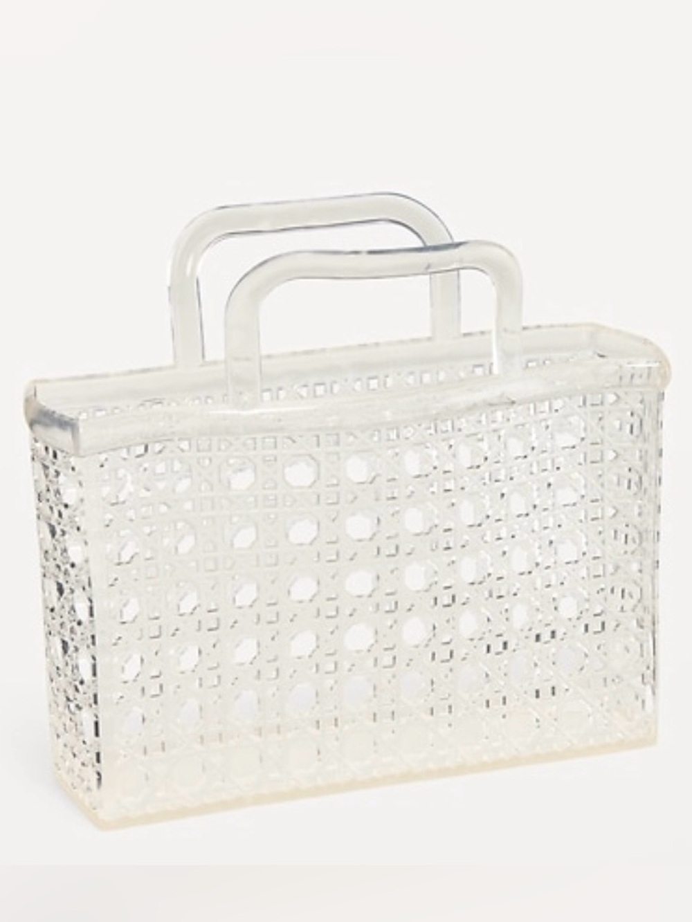 OLD NAVY JELLY BAG NWT CLEAR